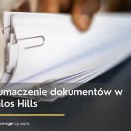 Tłumaczenie doumentów w Palos Hills