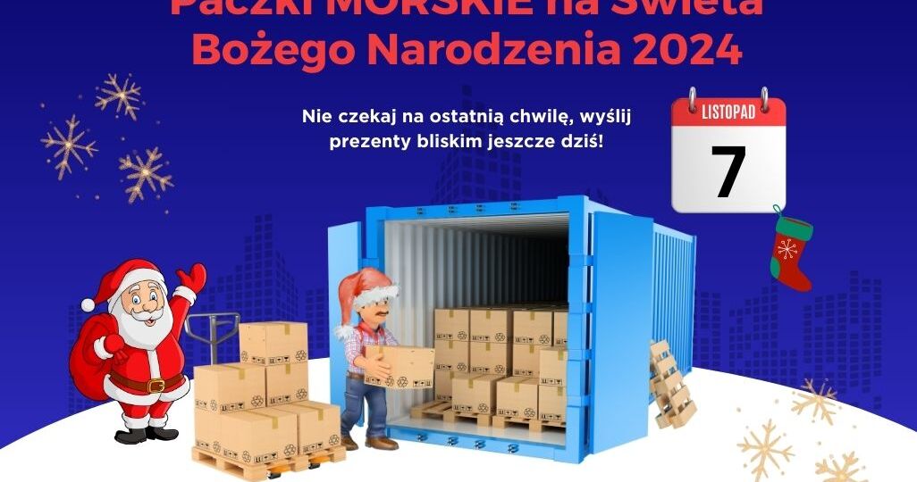 Paczki Morskie na Święta 2024